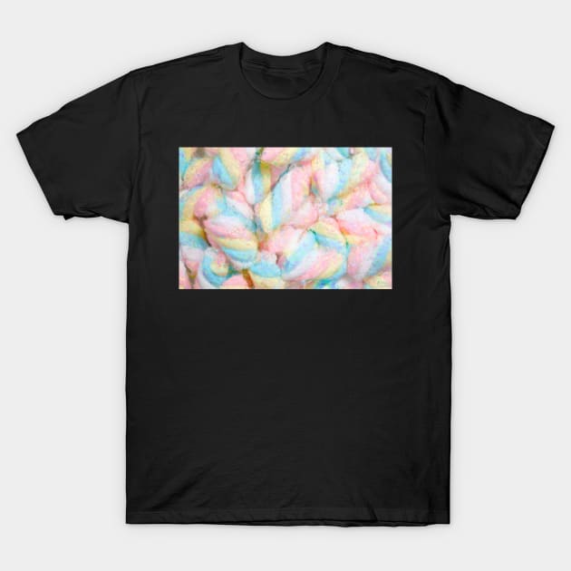 Pastel Marshmallows Painting T-Shirt by BonBonBunny